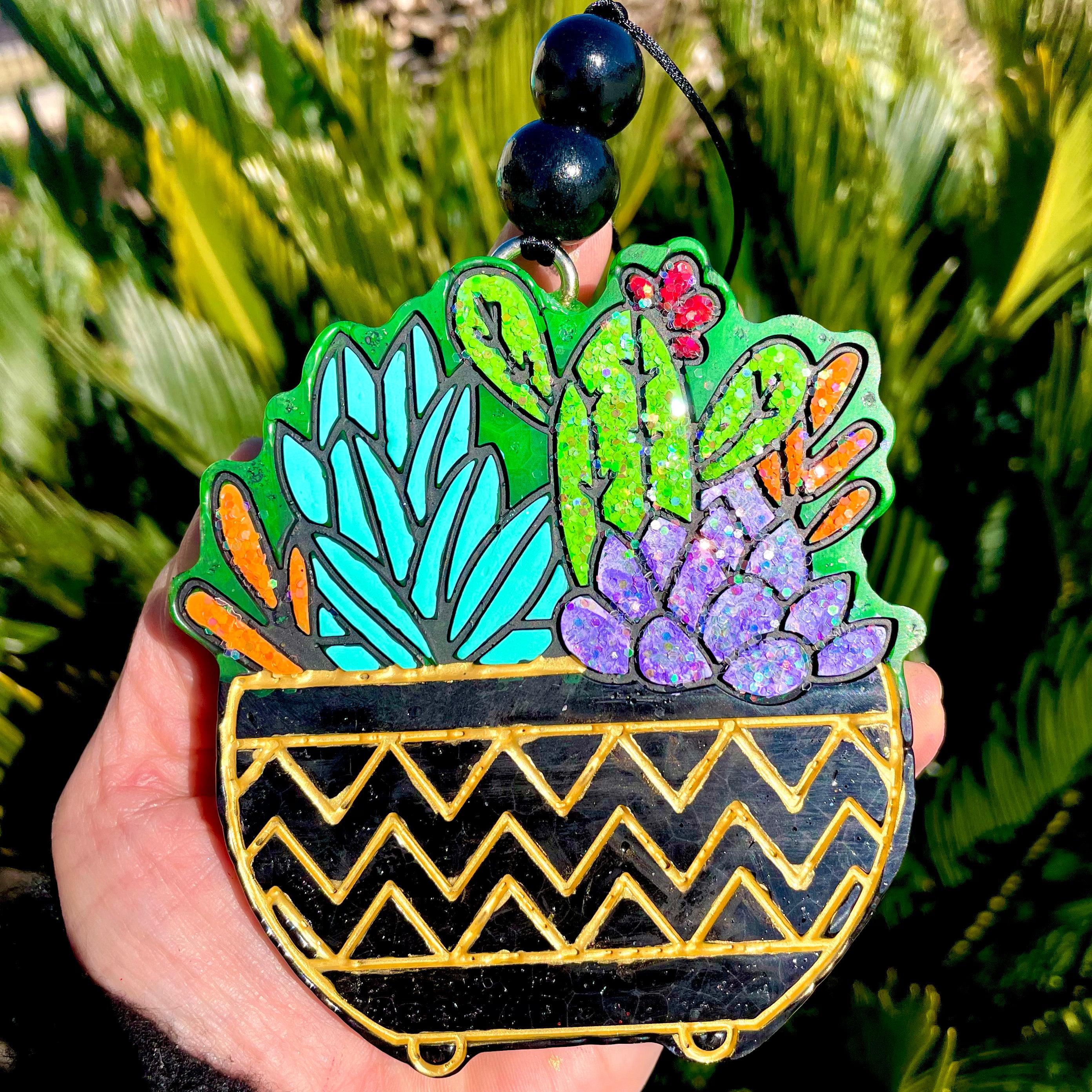 hand painted succulents Succulent Hand Painted – Pink Chick Freshies