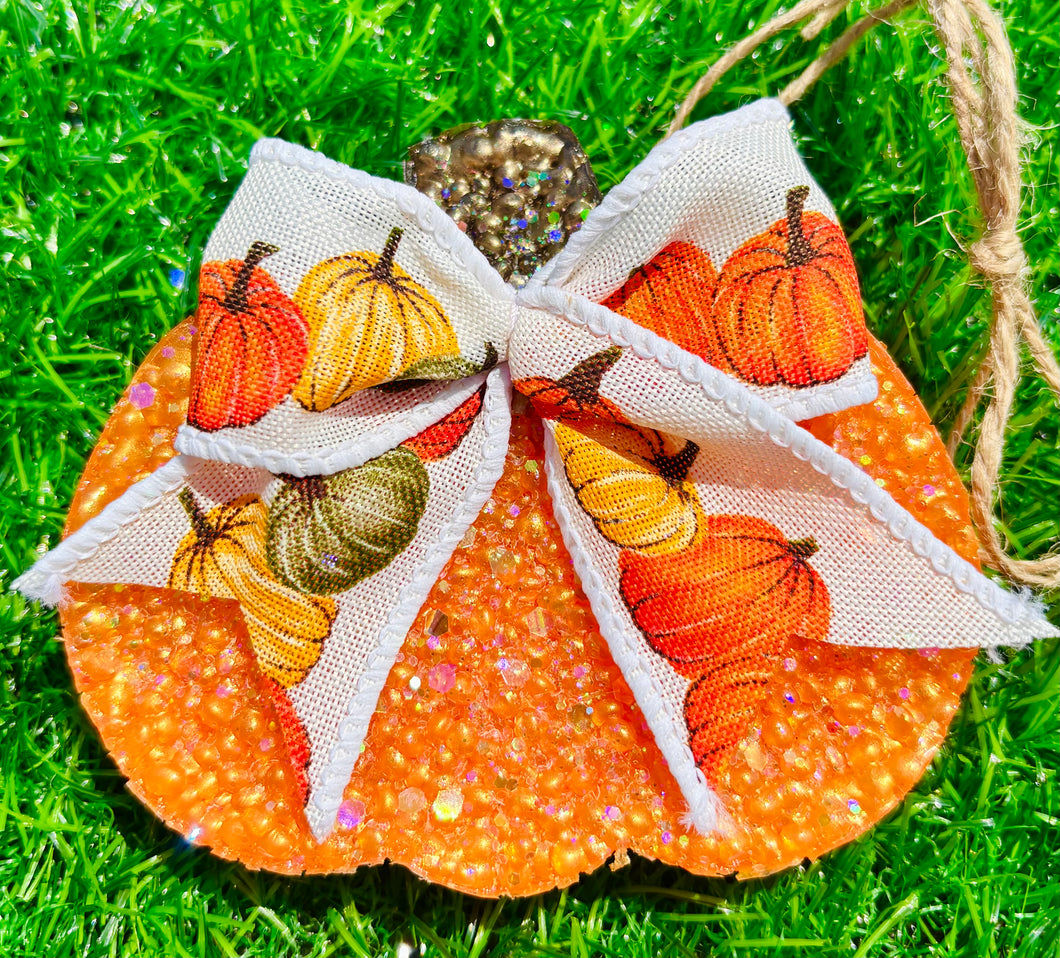 Bow Pumpkin -Orange
