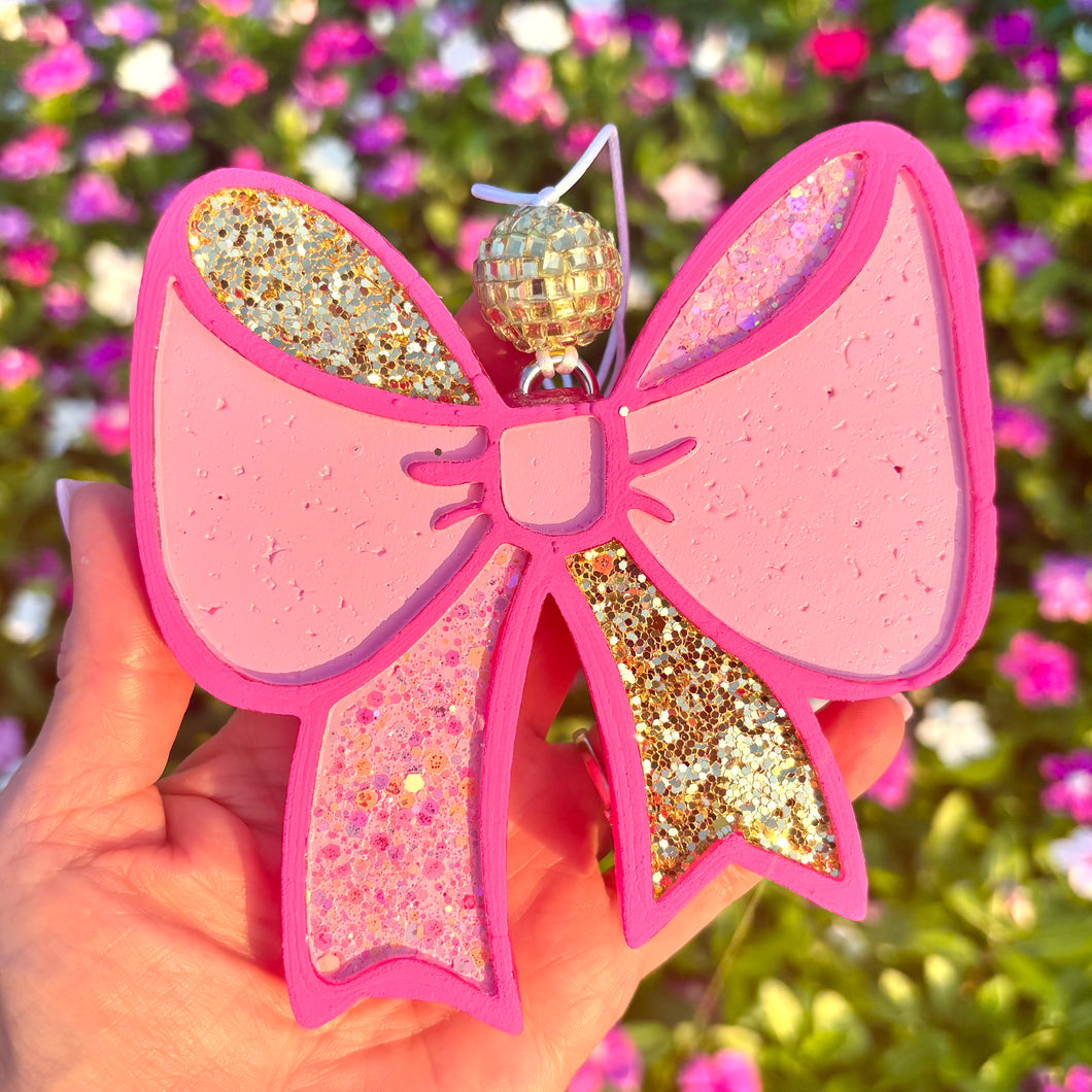 Pink and Gold BOW