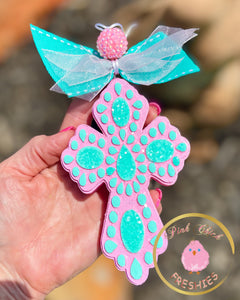 Fancy Cross Turquoise