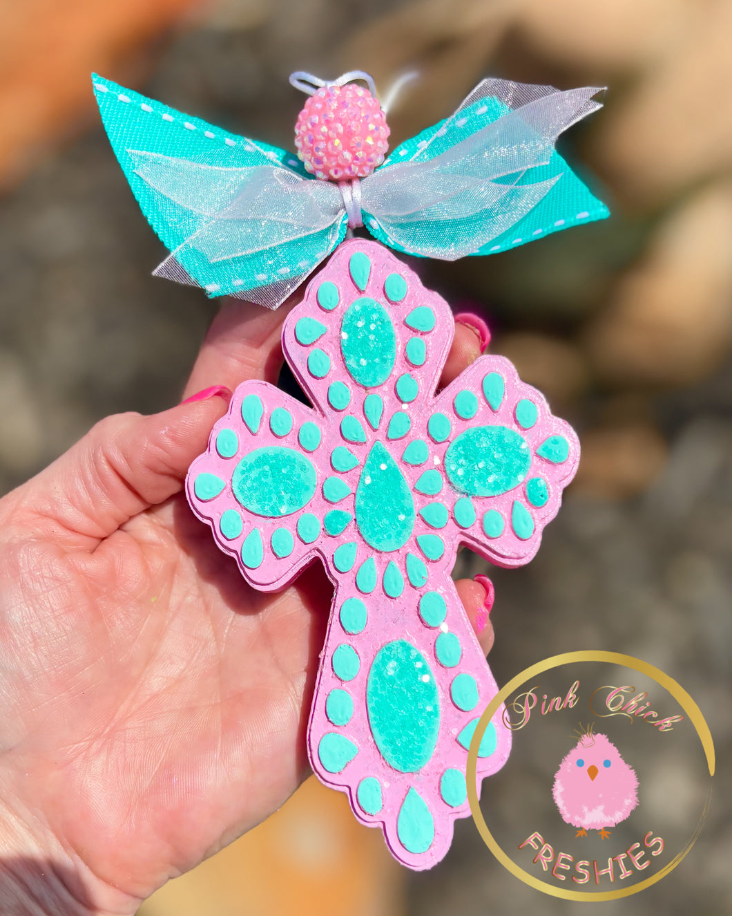 Fancy Cross Turquoise