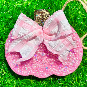 Bow Pumpkin - Pink